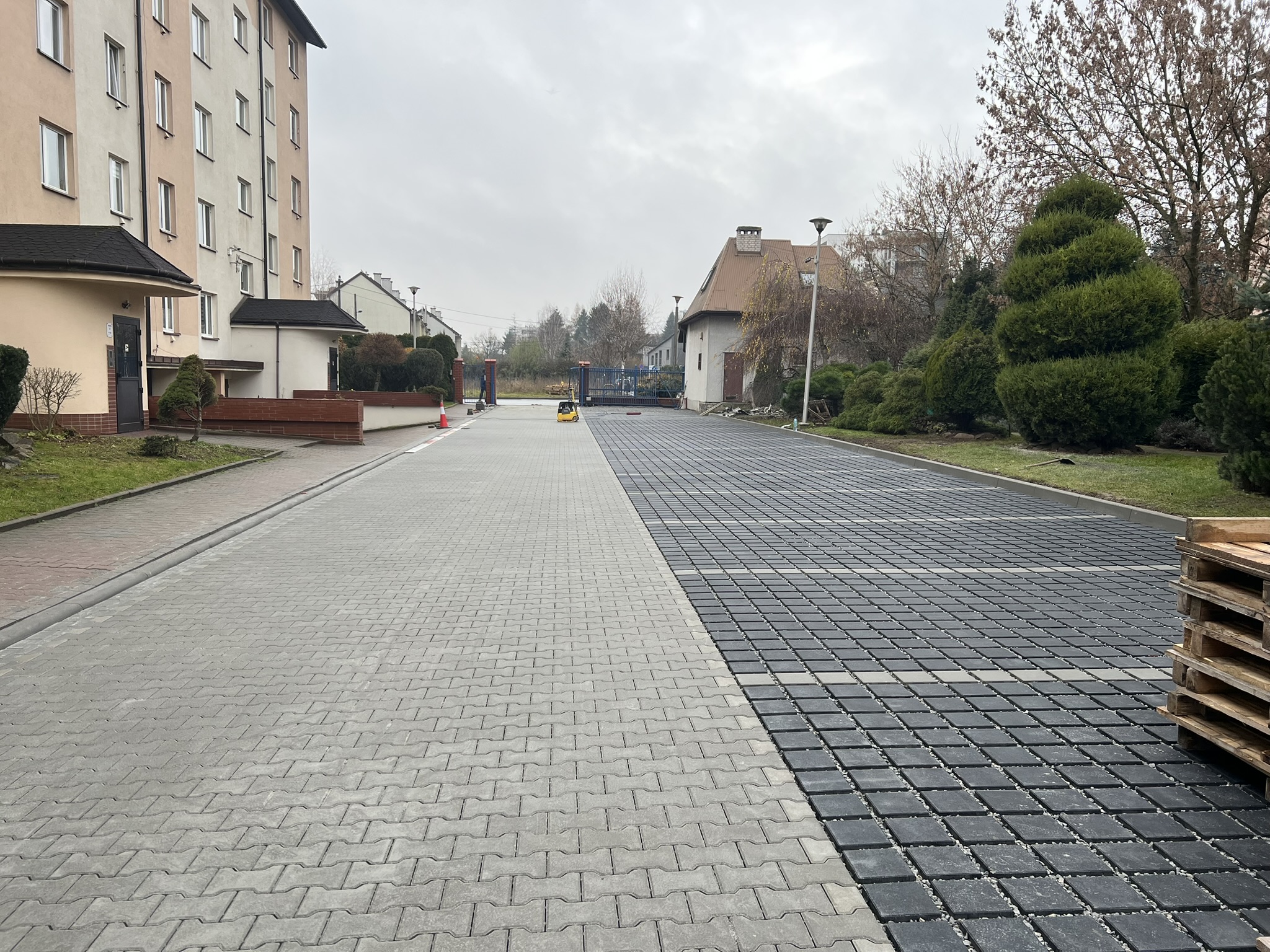parking kostka brukowa